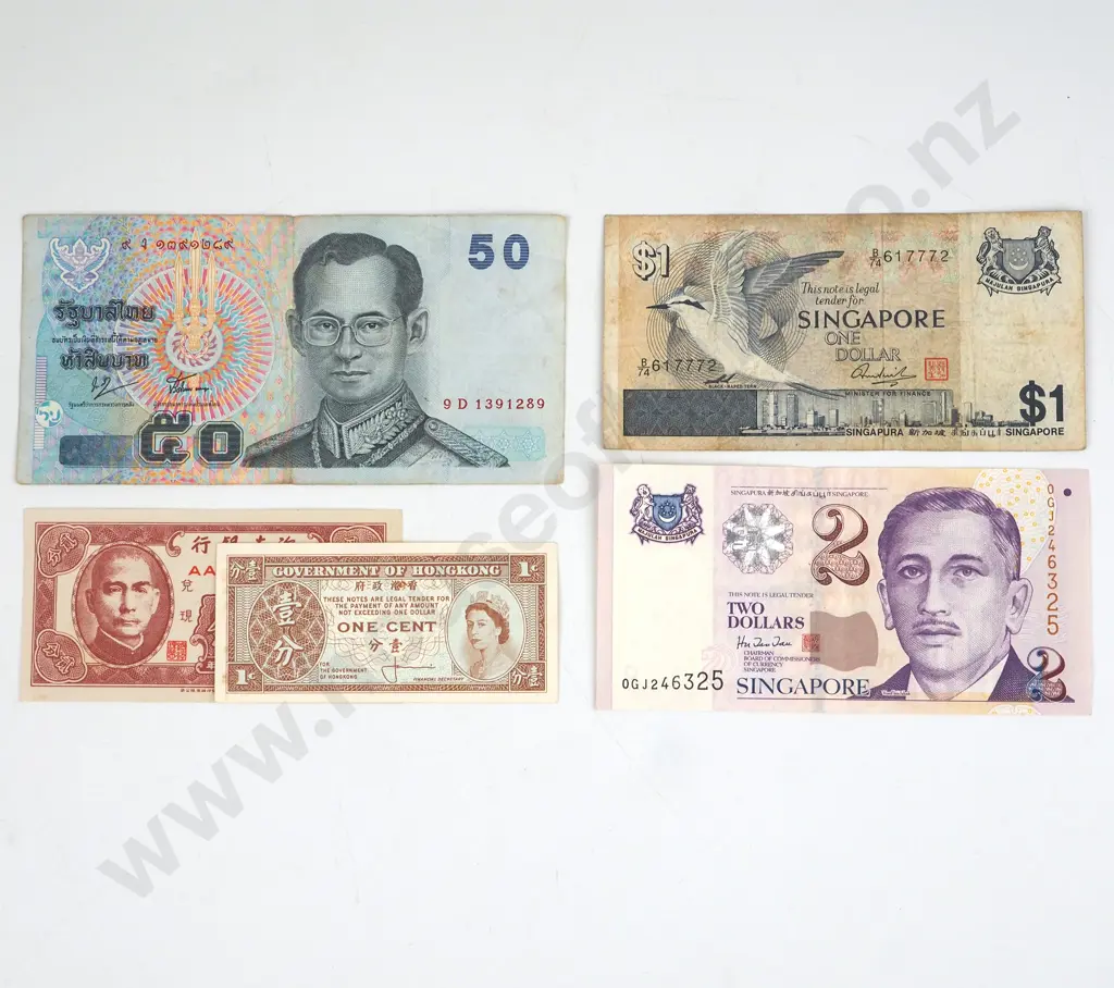 Assorted Asian Banknotes  Image 1++
