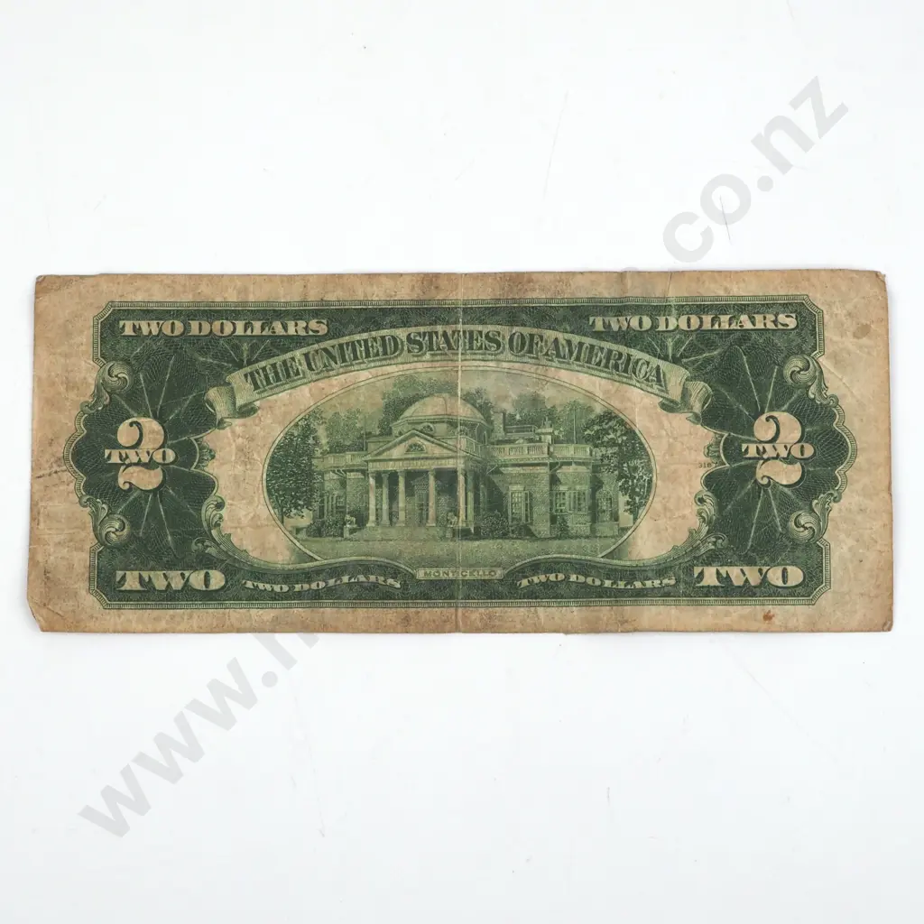1928 Series United States of America Two Dollar Banknote  Image 1++