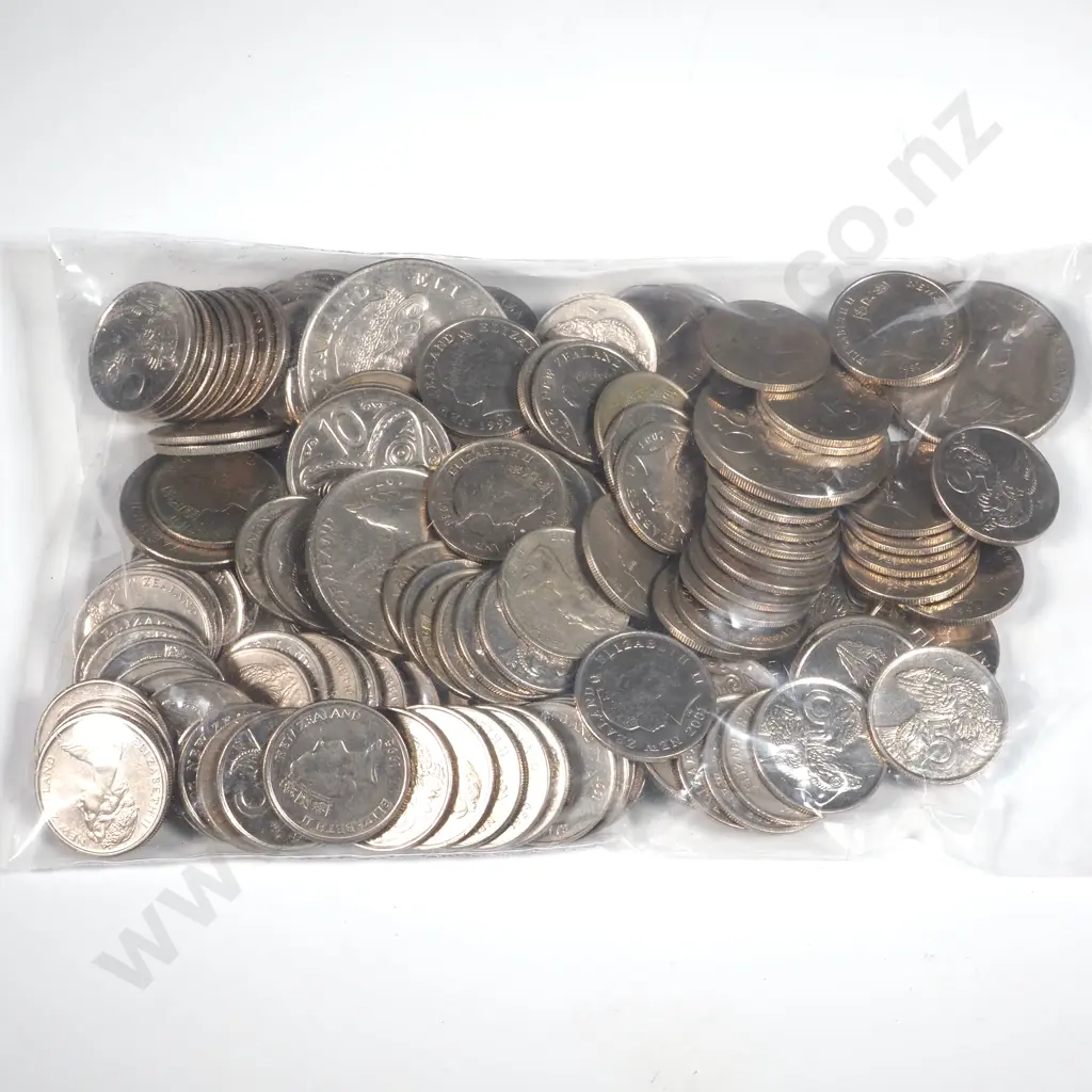 470 Grams of New Zealand Decimal Coinage  Image 1++
