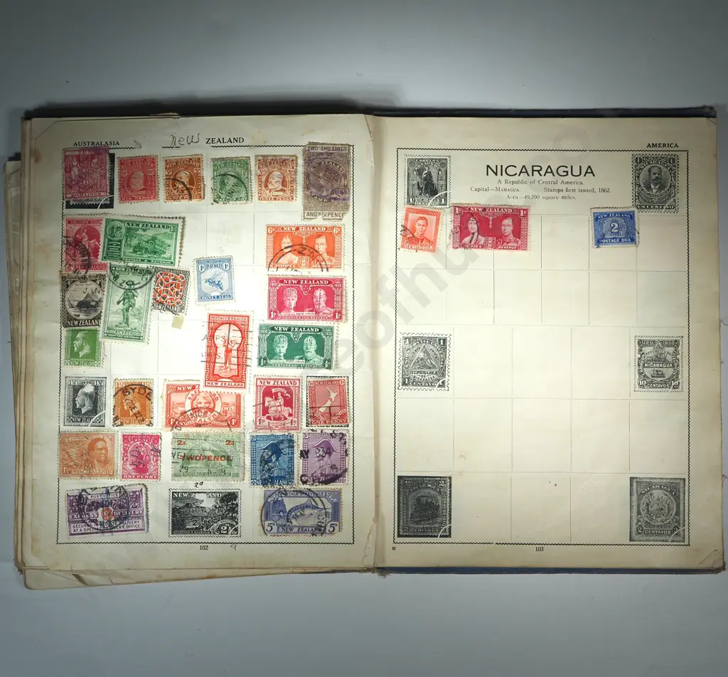 The Victory Stamp Album w Stamps. Image 1++