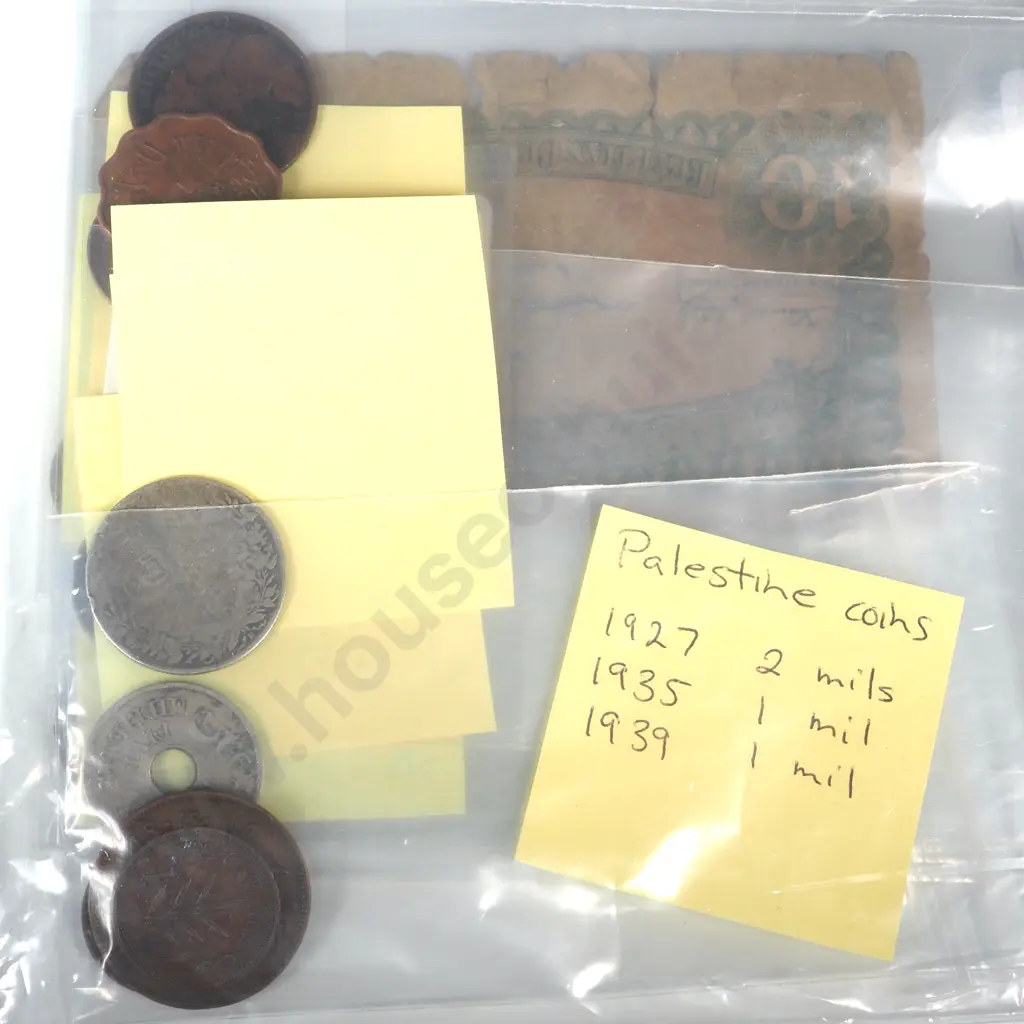 Assorted Lot of Egypt / Turkish Coinage from the Early 20th Century Image 1++
