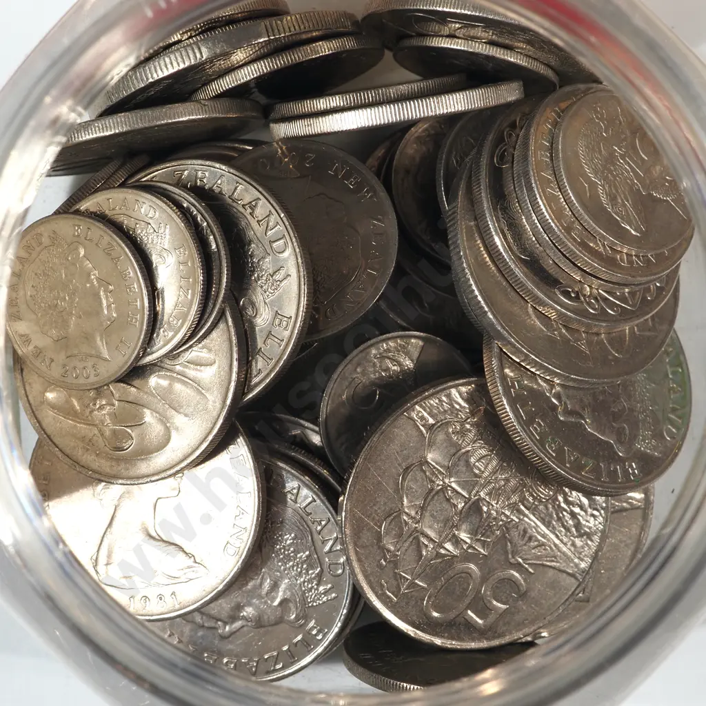 Lot of coins, notes and stamps Image 1++