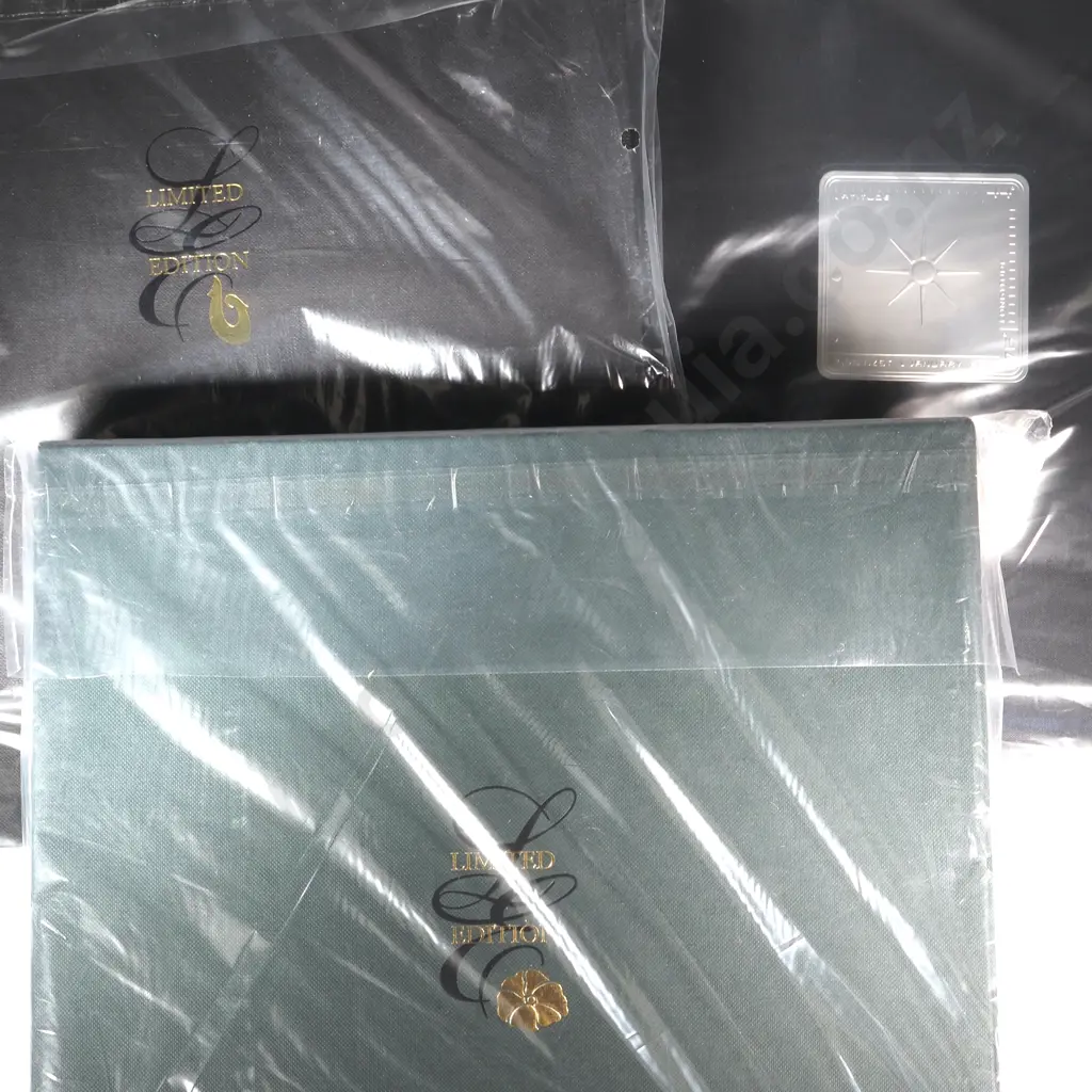 Five Cased New Zealand Limited Edition Stamp Albums Image 1++