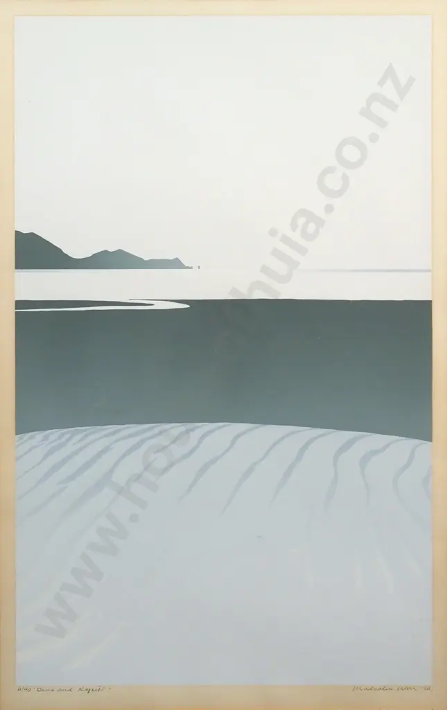 MALCOLM WARR Dune and Kapiti, Print 6/40 (1980) Image 1++
