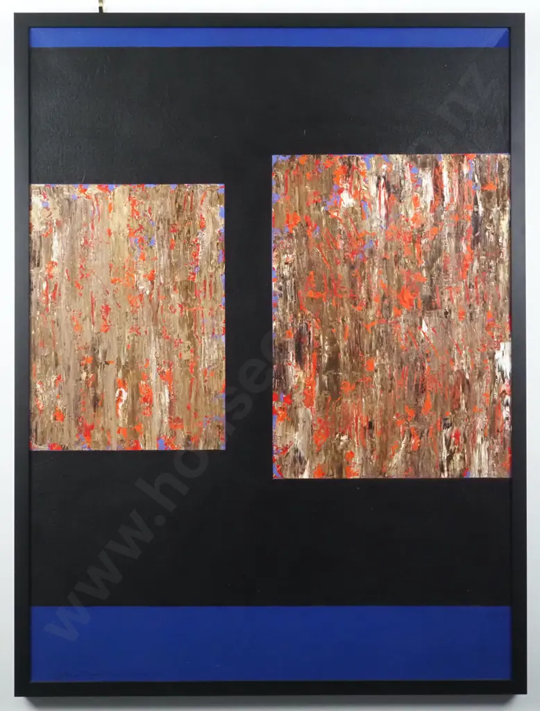 Wallace Crossman. 1991. Apocalyptic Landscape. Oil on Canvas. Image 1++