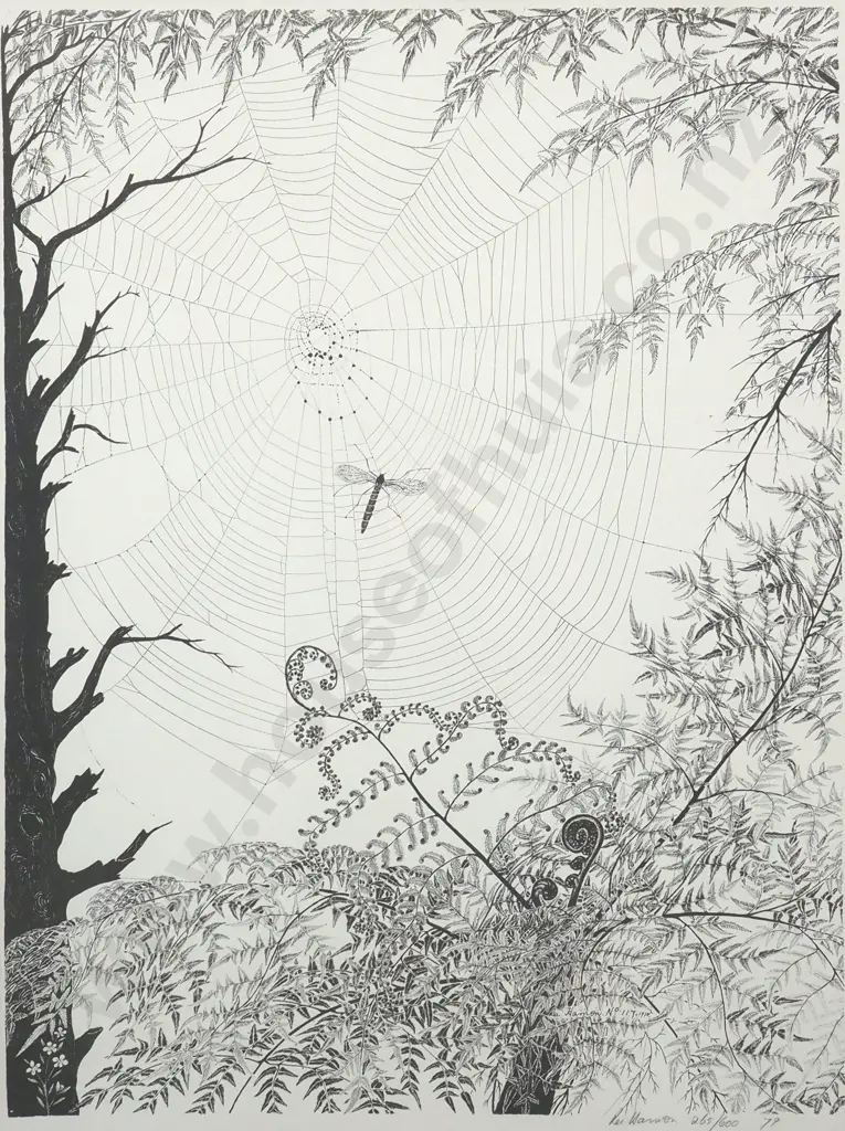 Rei Hamon. Simplicity. Signed and Annotated '1979 265/600' in Pencil. Limited Edition Print. Image 1++