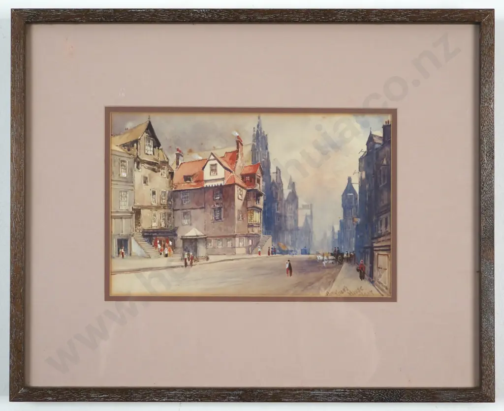 John Blair. John Knox's House. Watercolour. Image 1++