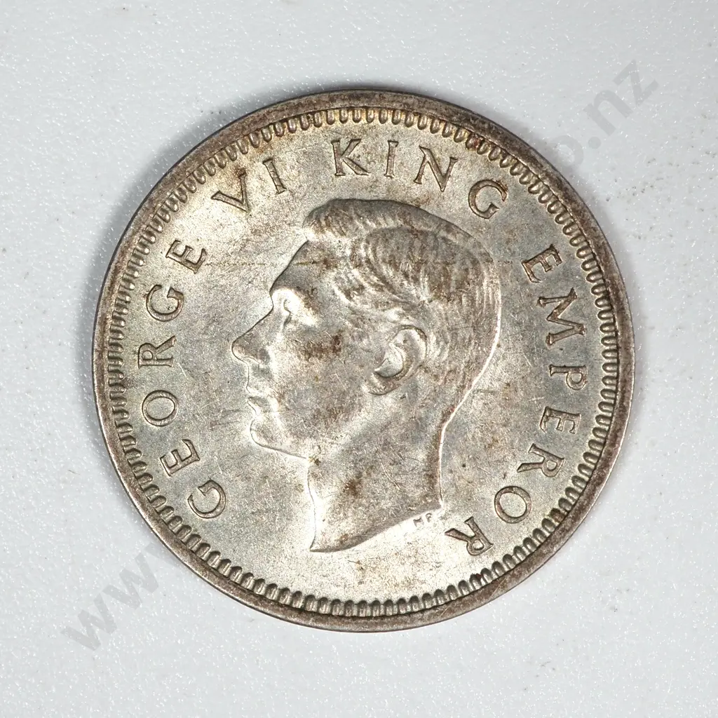 10 New Zealand 1937 Threepence Coins EF+ Total CV $200 Image 1++