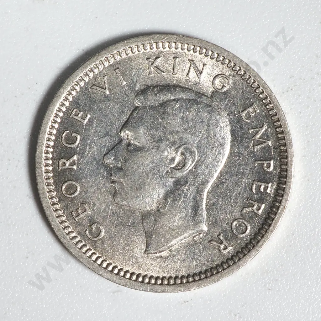 20 New Zealand 1942 Threepence Coins EF+ Total CV $400 Image 1++