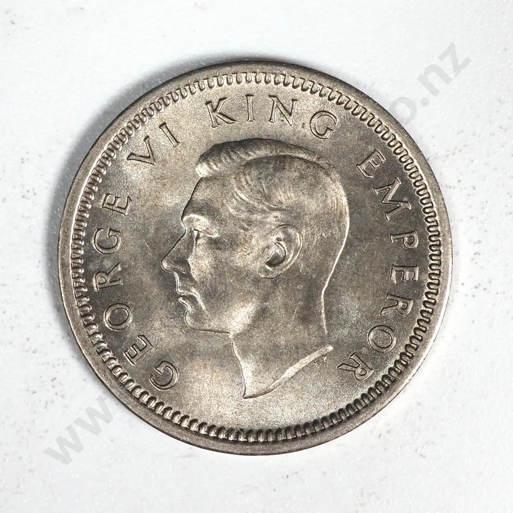 20 New Zealand 1947 Threepence Coins EF+ Total CV $300 Image 1++