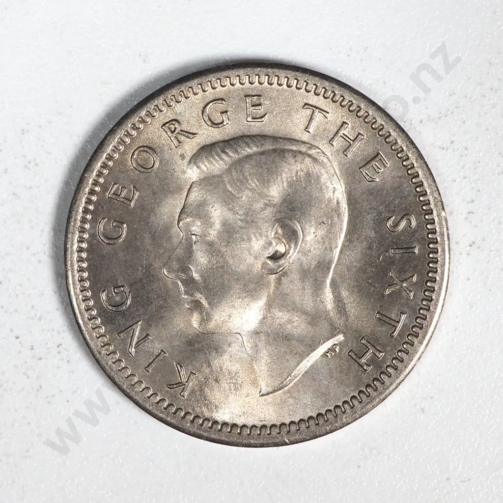 20 New Zealand 1952 Threepence Coins A.UNC-B.UNC Total CV $400-$800 Image 1++