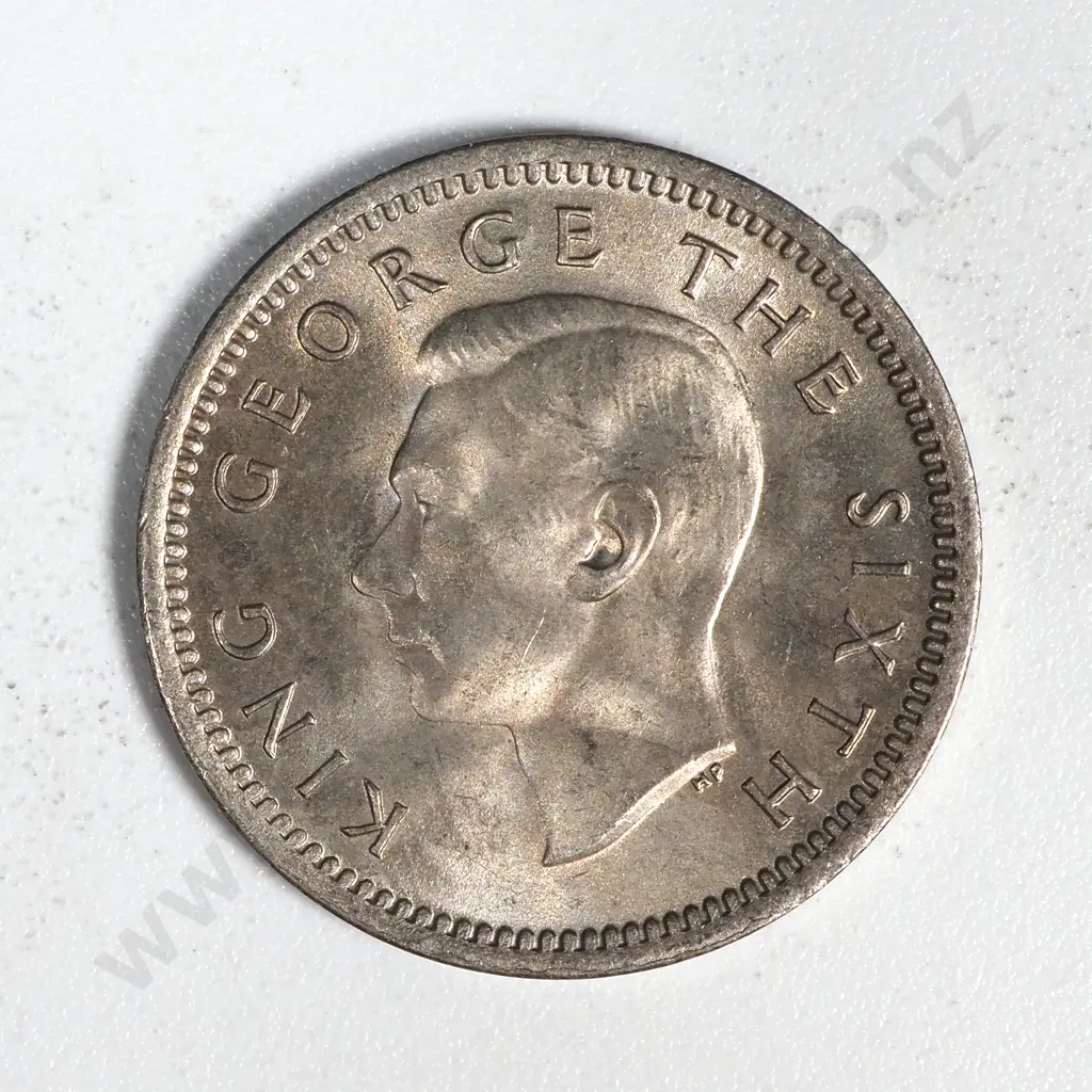 100 New Zealand 1952 Threepence Coins EF-A.UNC Total CV $2000 Image 1++