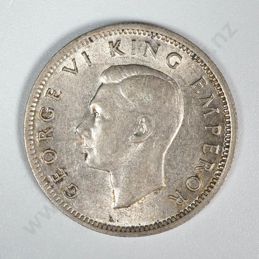 10 New Zealand 1943 Sixpence Coins VF+ Total CV $150 Image 1++
