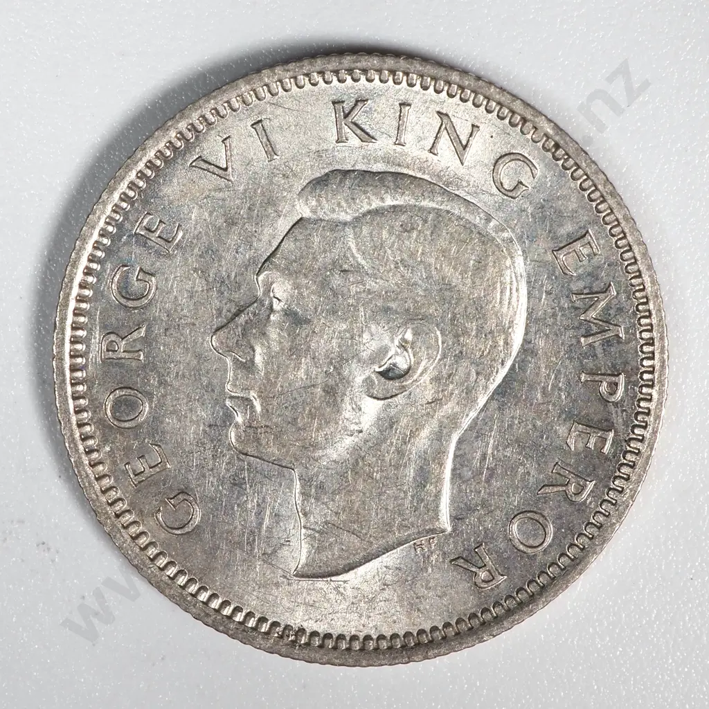 10 New Zealand 1944 Sixpence Coins VF+ Total CV $150 Image 1++