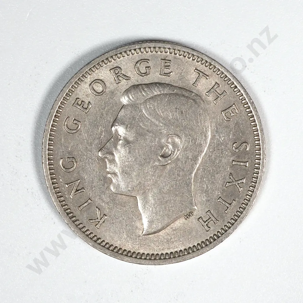 30 New Zealand 1948 Shilling Coins VF+ Total CV $360 Image 1++