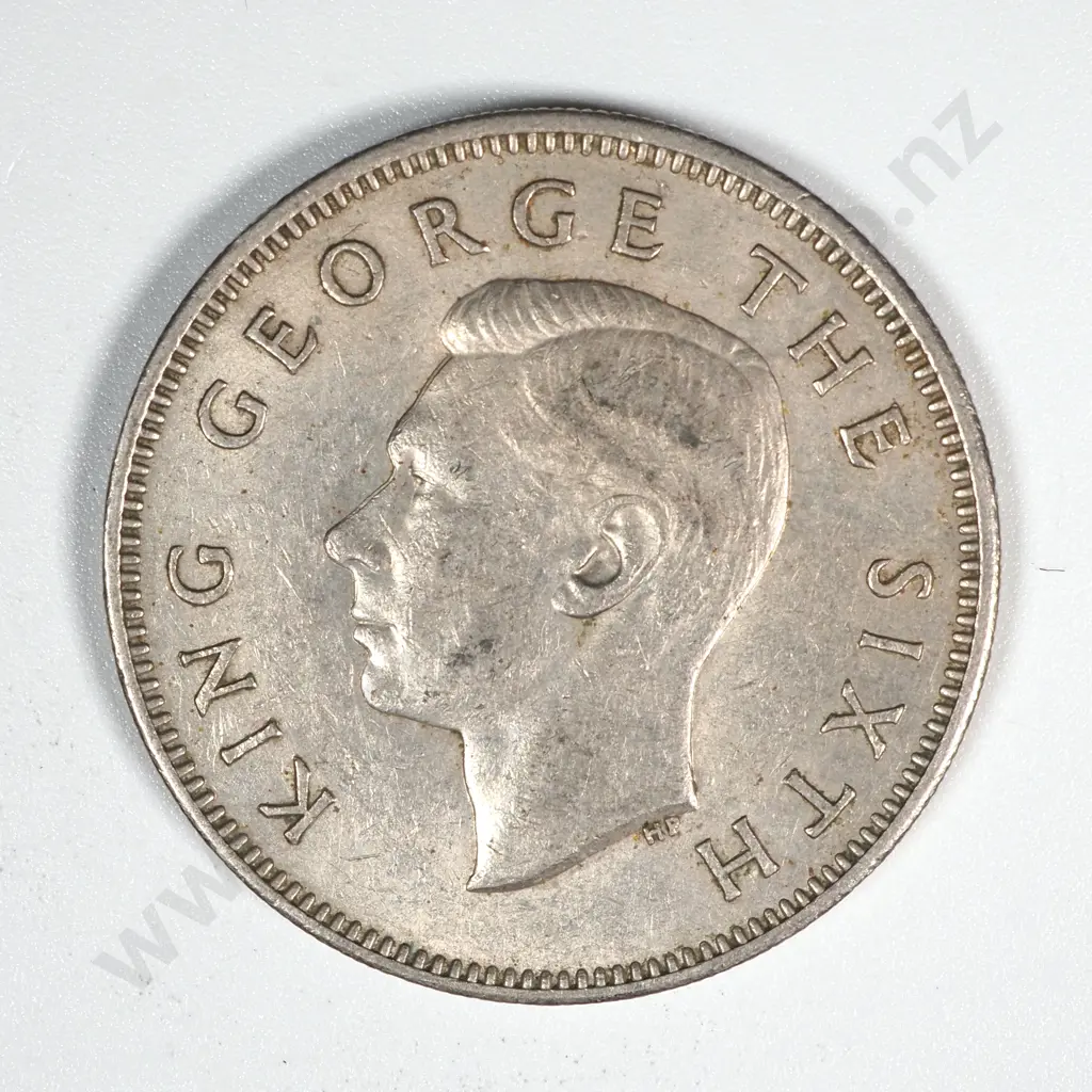 40 New Zealand 1948 Florin Coins VF+ Total CV $1000 Image 1++