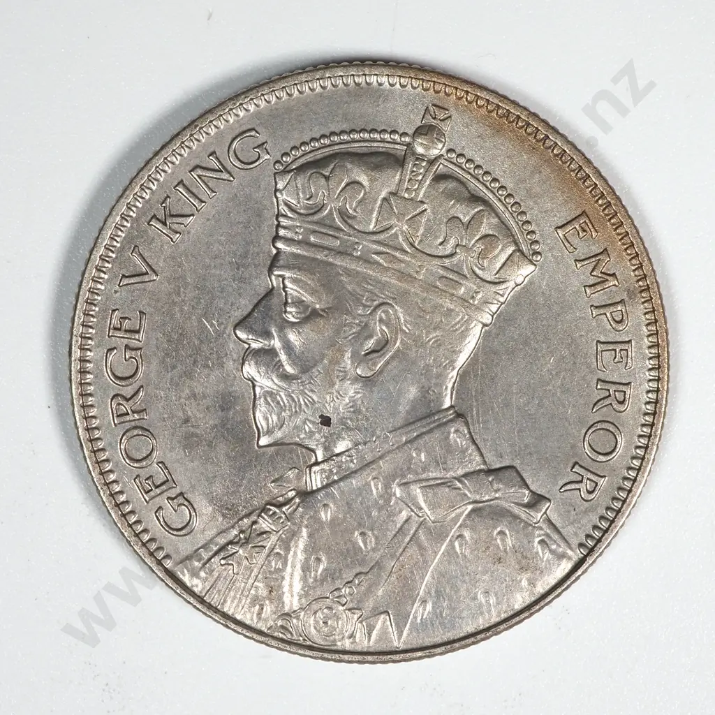 10 New Zealand 1933 Half Crown Coins VF+ Total CV $350 Image 1++