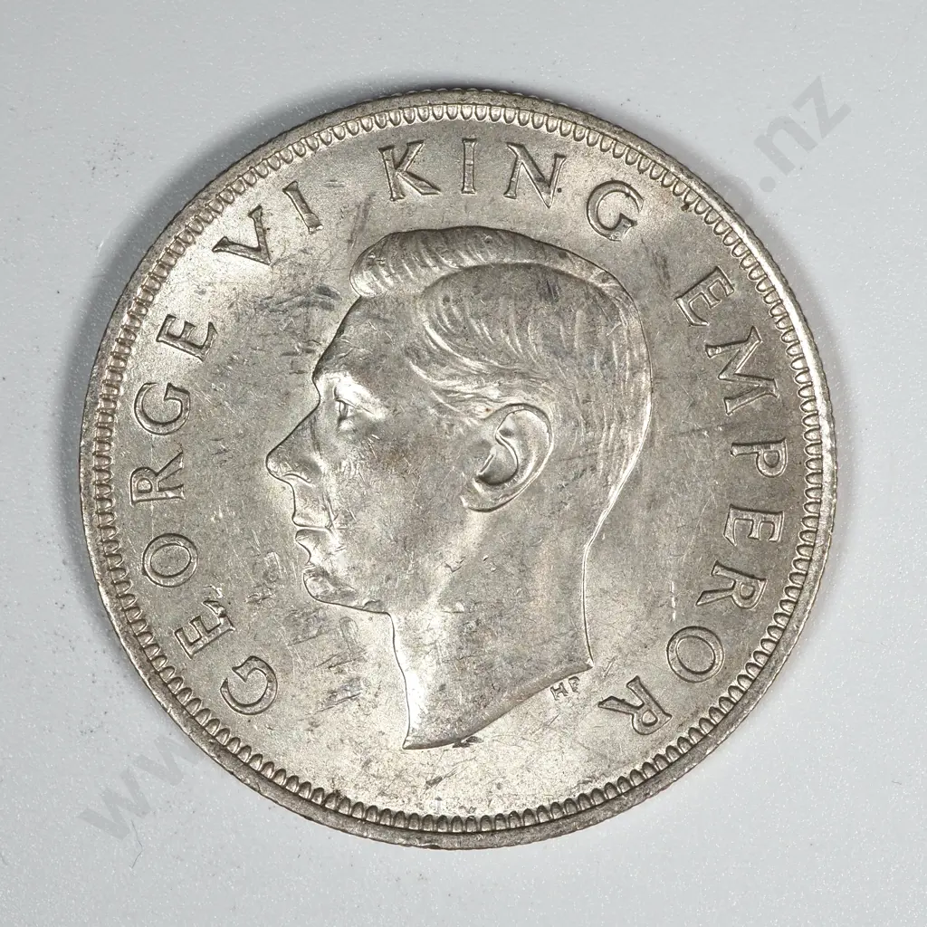 10 New Zealand 1941 Half Crown Coins VF+ Total CV $300 Image 1++