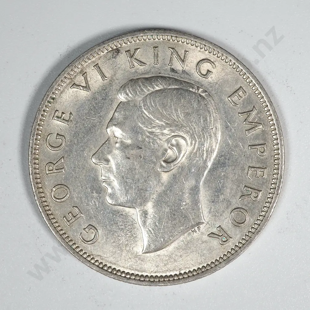 5 New Zealand 1942 Half Crown Coins VF+ Total CV $150 Image 1++