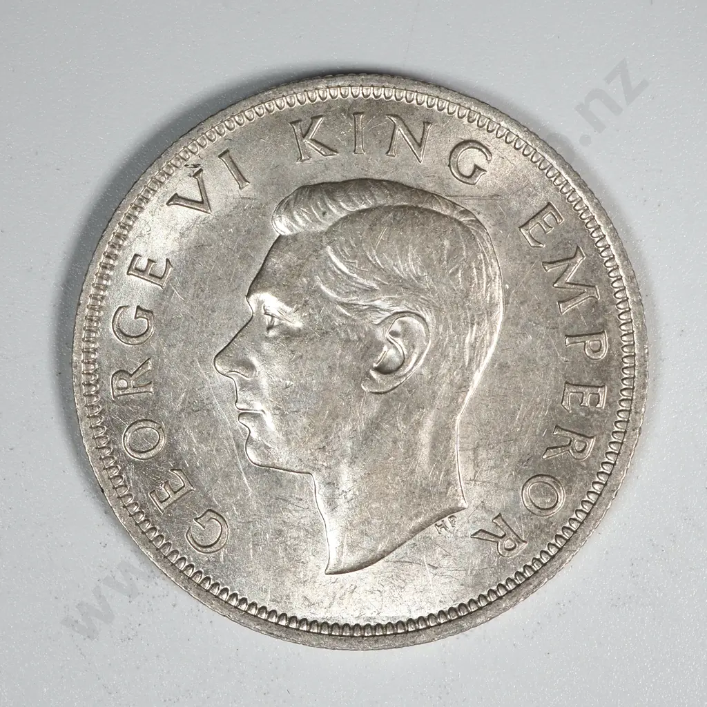 10 New Zealand 1943 Half Crown Coins VF+ Total CV $300 Image 1++