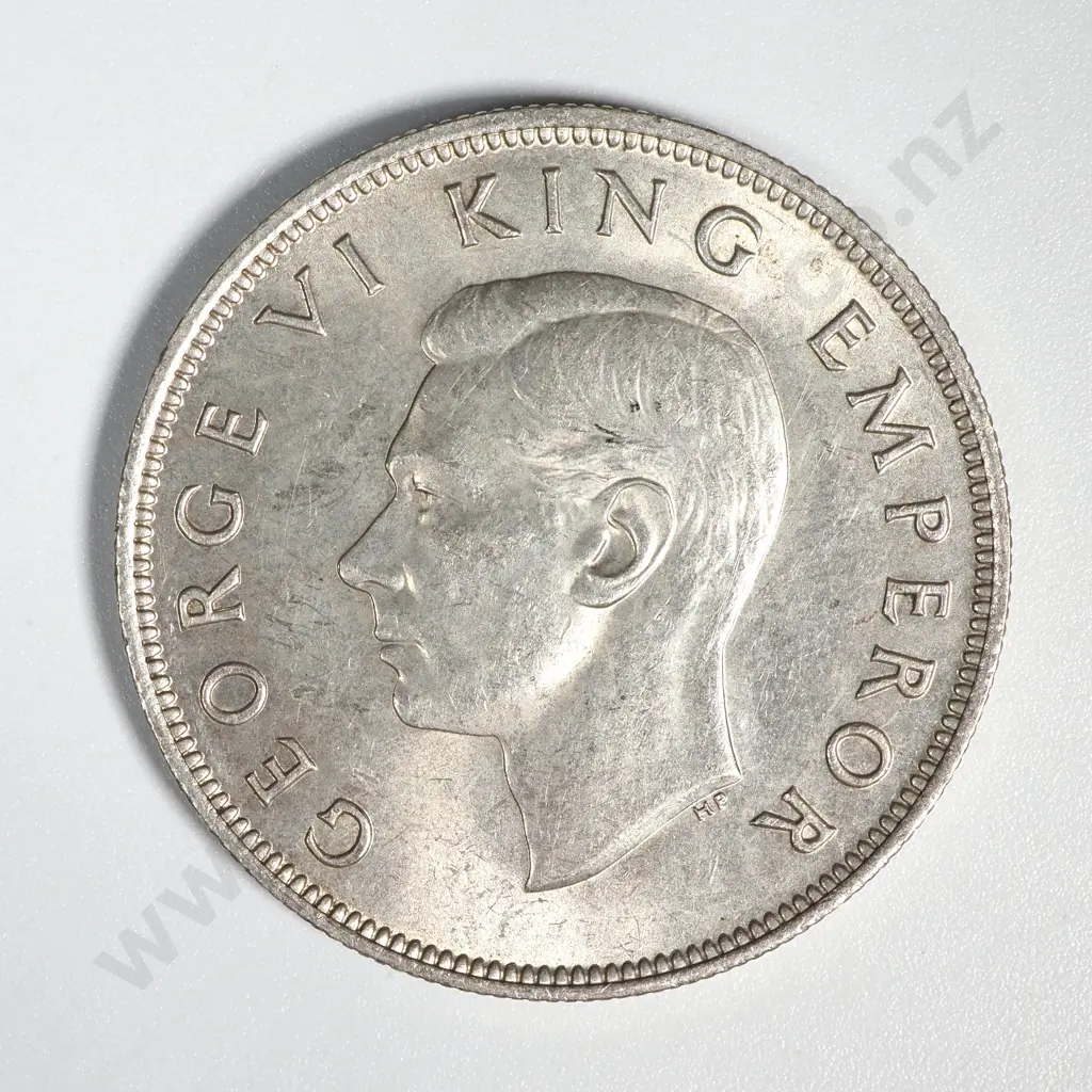 5 New Zealand 1946 Half Crown Coins VF+ Total CV $150 Image 1++