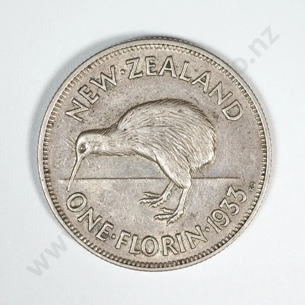 23 New Zealand Florin Coins 1933-1965 VF-BUNC Image 1++