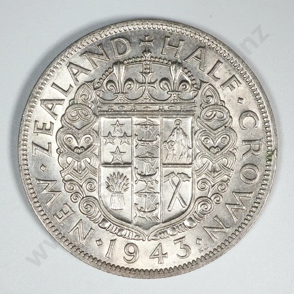 23 New Zealand Half Crown Coins 1933-1965 VF-BUNC Image 1++