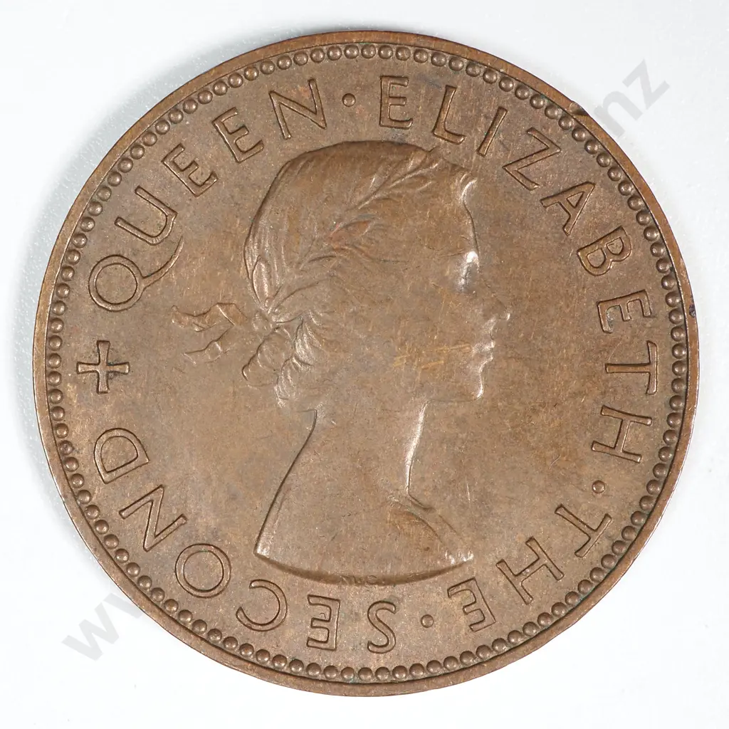 20 New Zealand 1955 Halfpenny Coins Total CV $140 Image 1++