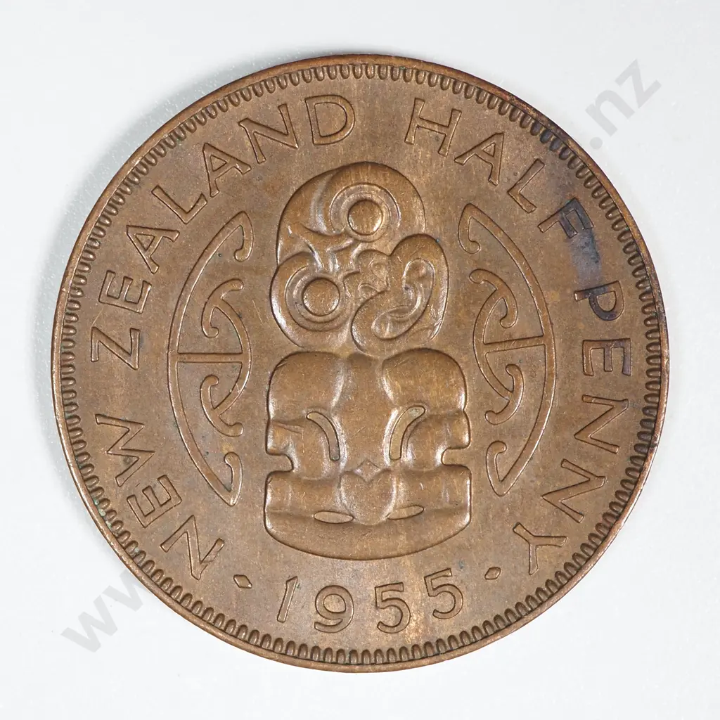 20 New Zealand 1955 Halfpenny Coins Total CV $140 Image 1++