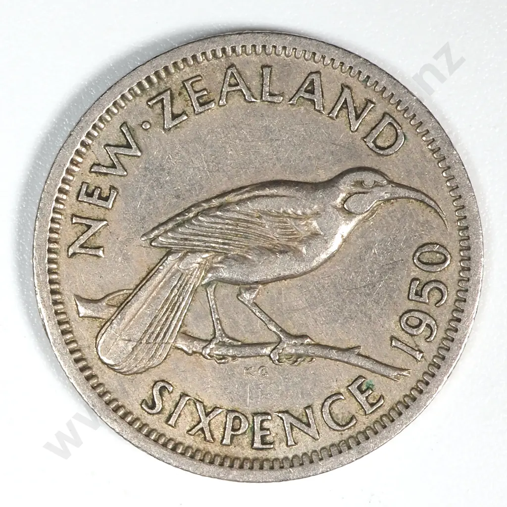 200 New Zealand 1950 Sixpence Coins - Total CV $600 Image 1++