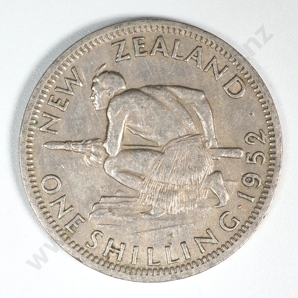 100 New Zealand 1952 Shilling Coins Total CV $400 Image 1++