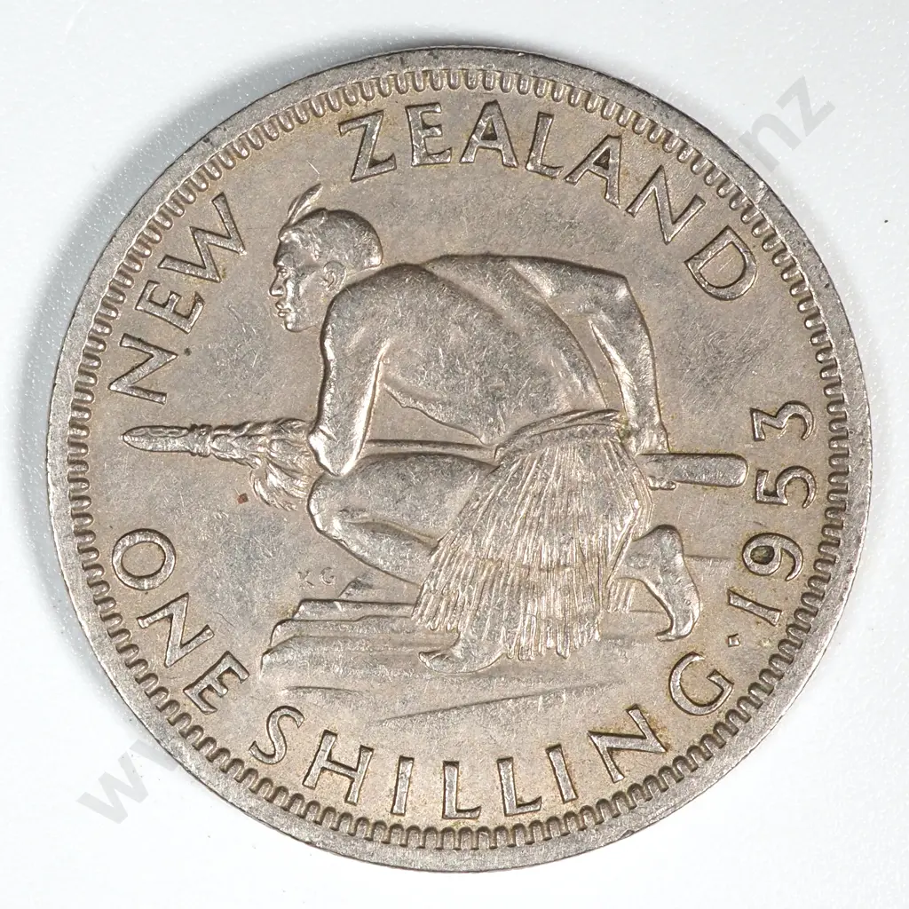 100 New Zealand 1953 Shilling Coins Total CV $400 Image 1++