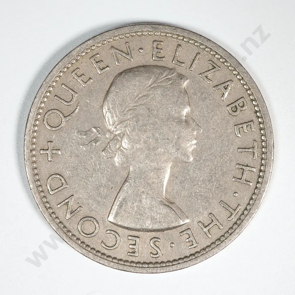 50 New Zealand 1953 Half Crown Coins - Total CV $250 Image 1++