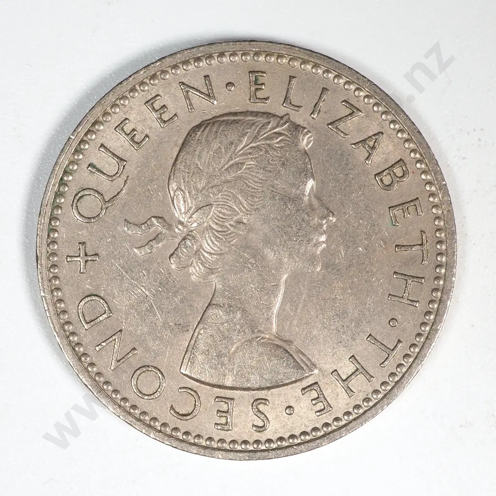 10 New Zealand 1965 Broken Back Shilling Coins Total CV $200 Image 1++