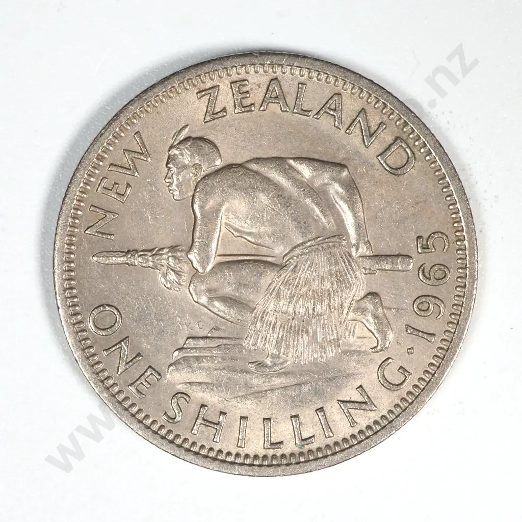 10 New Zealand 1965 Broken Back Shilling Coins Total CV $200 Image 1++