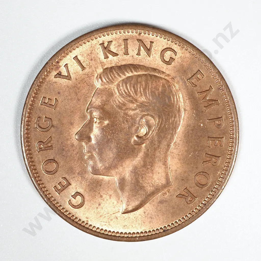 1941 New Zealand Penny BUNC Mint Lustre CV $200 Image 1++