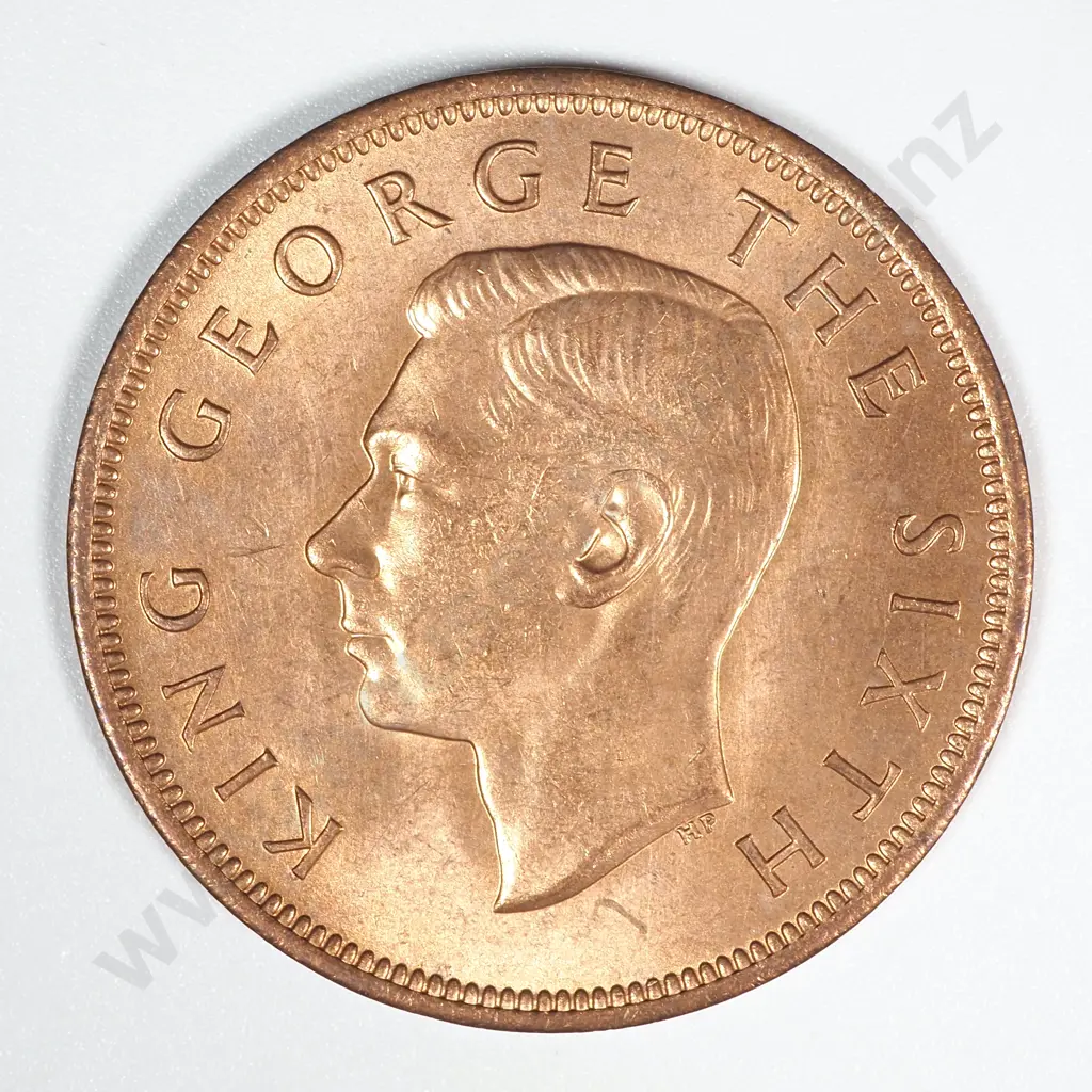 1952 New Zealand Penny BUNC Mint Lustre CV $20 Image 1++