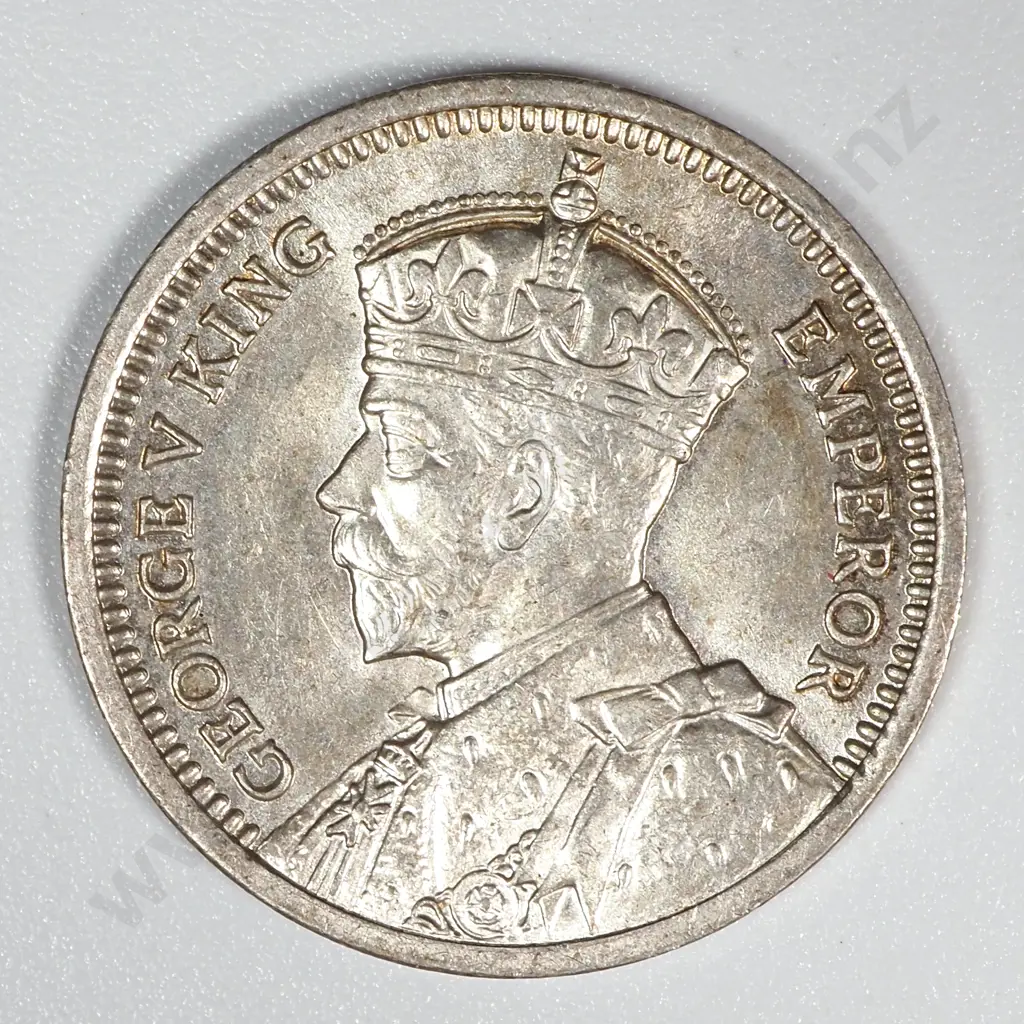1936 New Zealand Threepence EF CV $80 Image 1++
