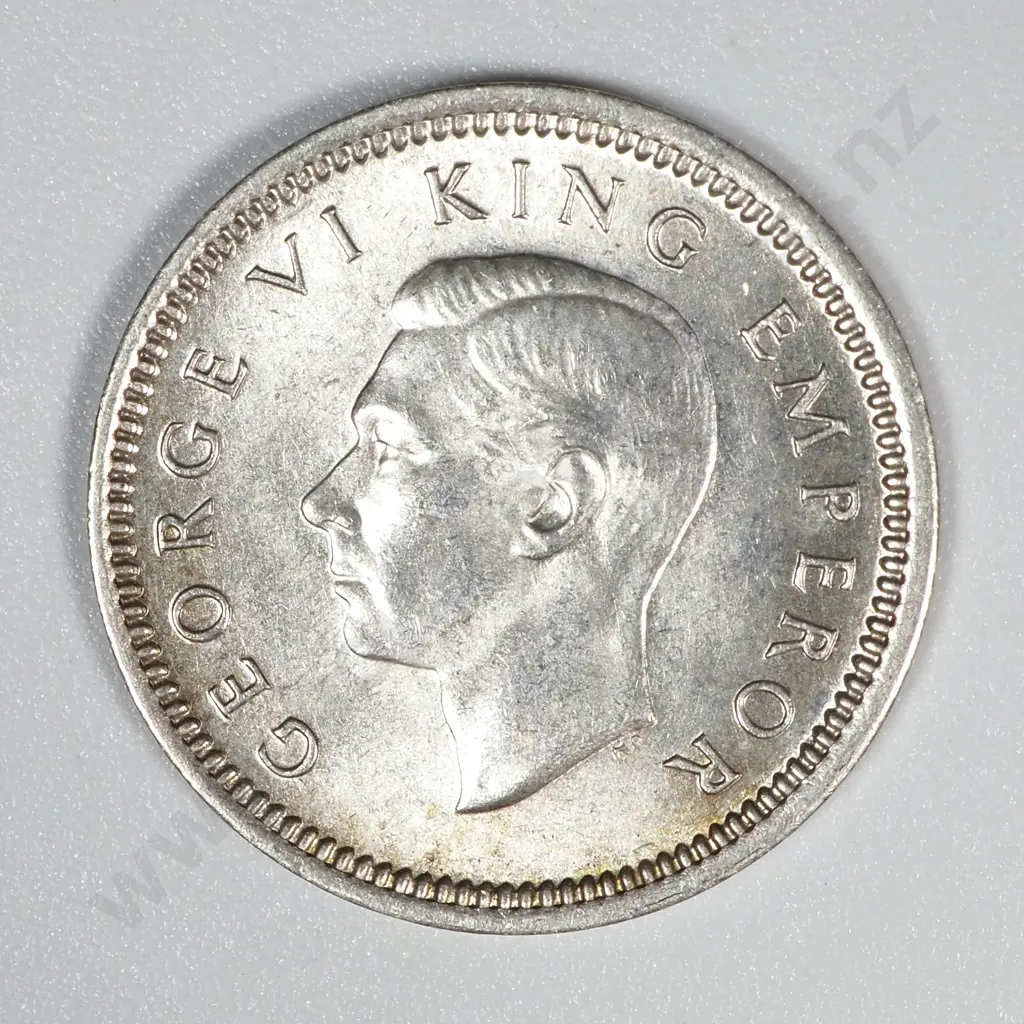 1940 New Zealand Threepence UNC CV $100 Image 1++