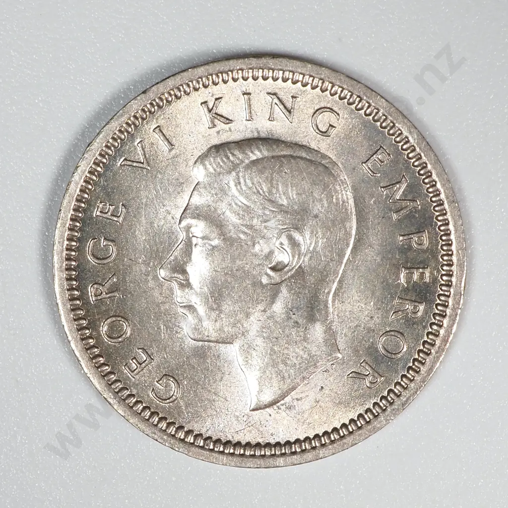 1941 New Zealand Threepence AUNC CV $400 Image 1++