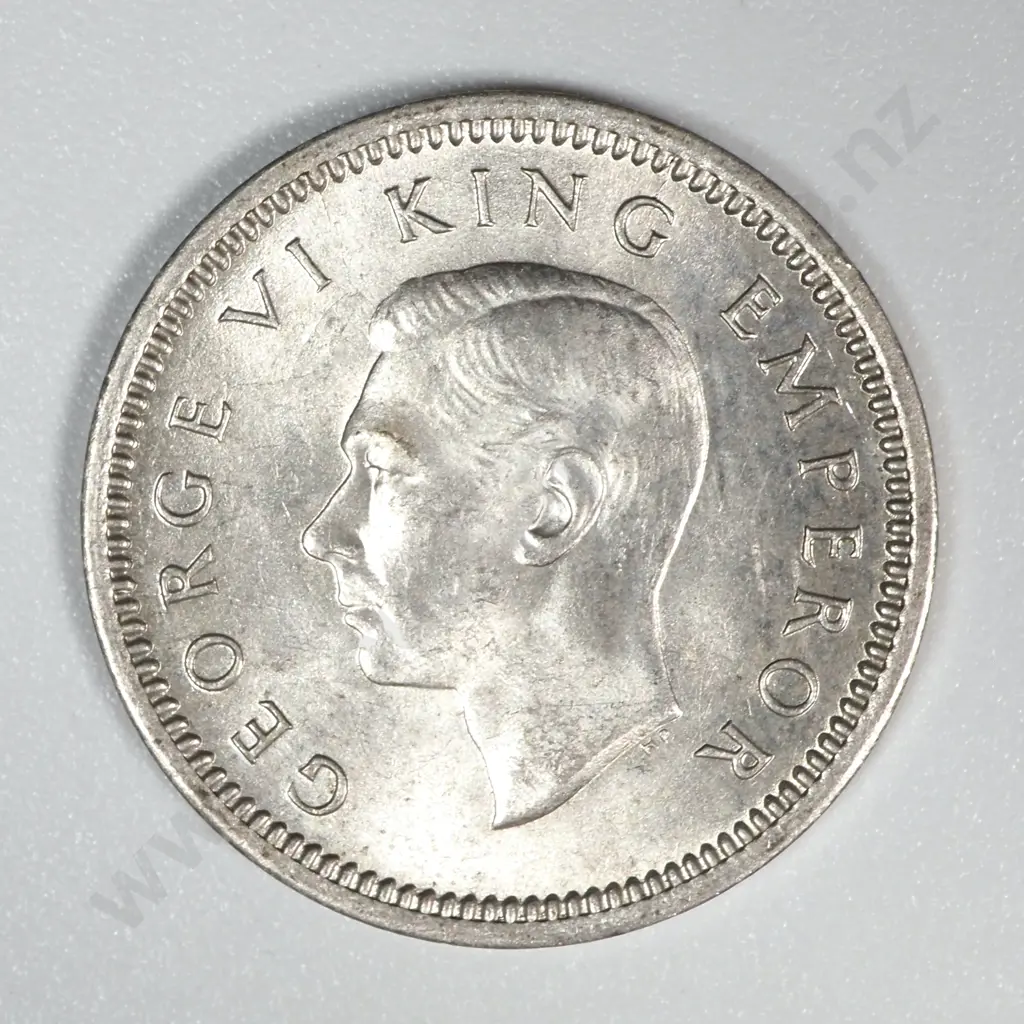 1945 New Zealand Threepence UNC CV $40 Image 1++