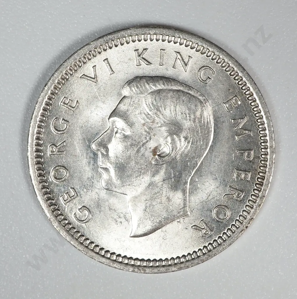 1946 New Zealand Threepence UNC CV $60 Image 1++