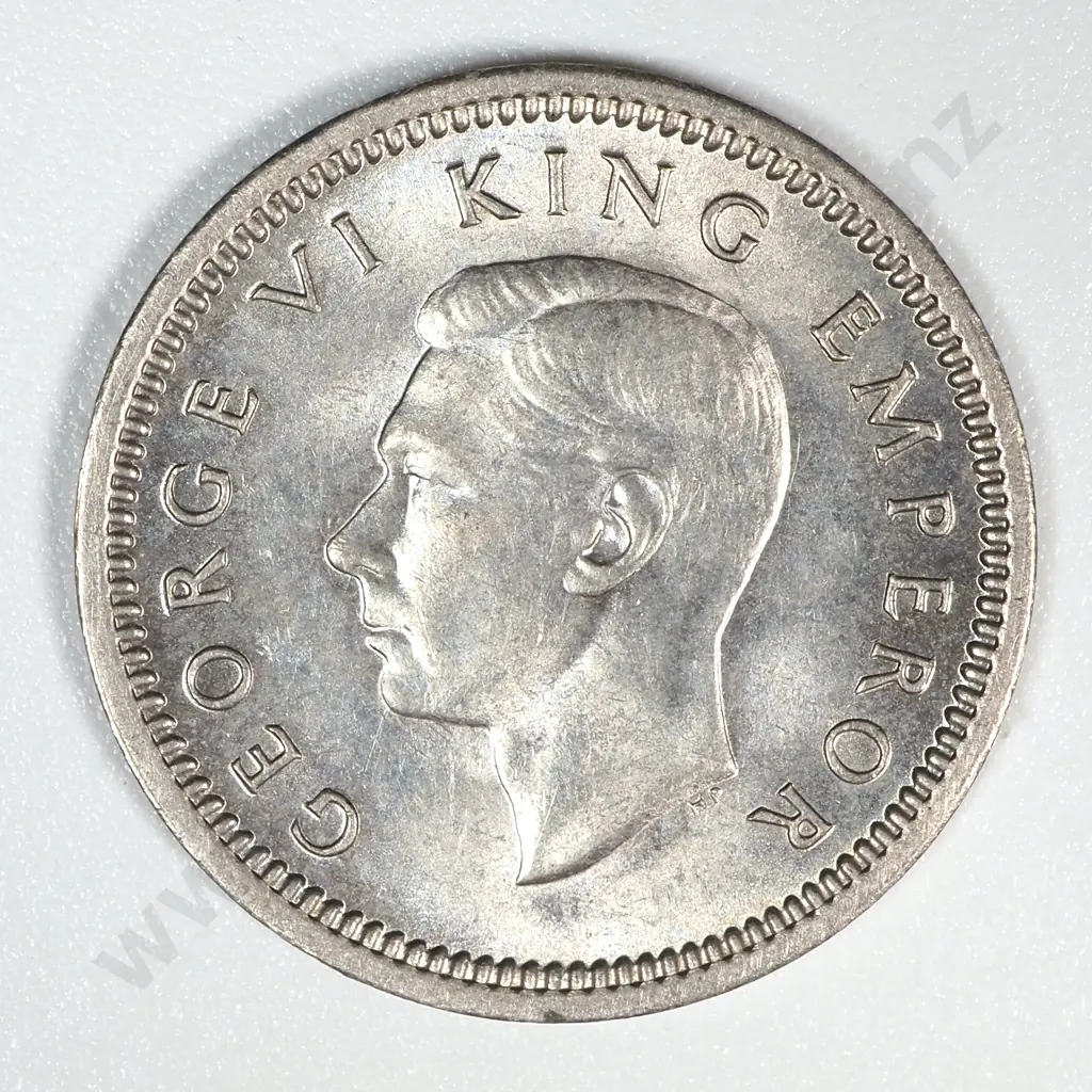 1947 New Zealand Threepence UNC CV $60 Image 1++