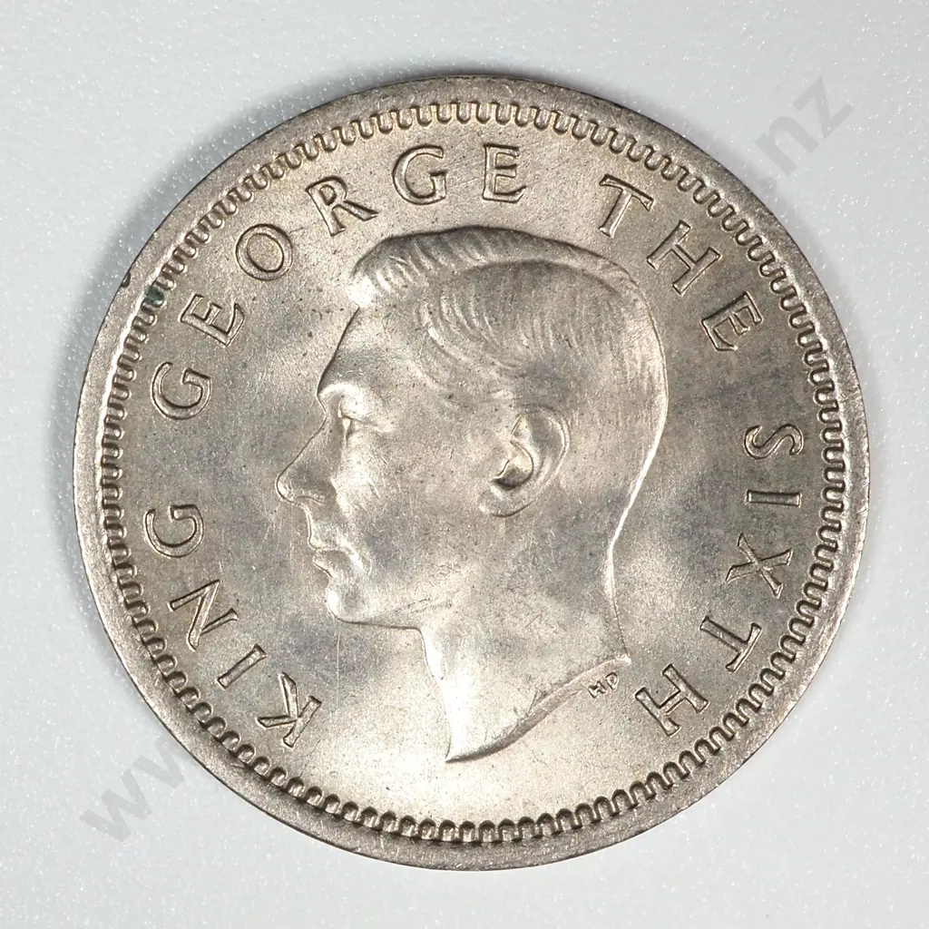 1948 New Zealand Threepence UNC CV $60 Image 1++