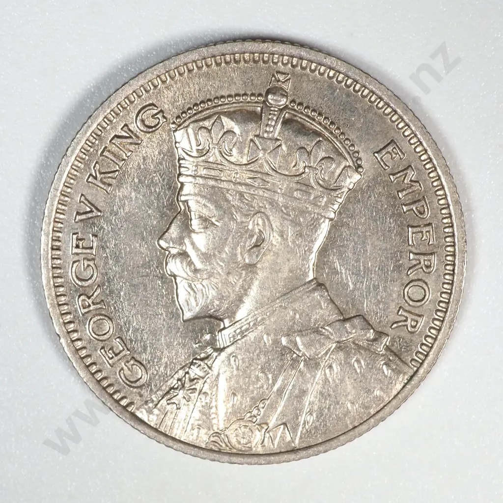 1936 New Zealand Sixpence UNC CV $250 Image 1++