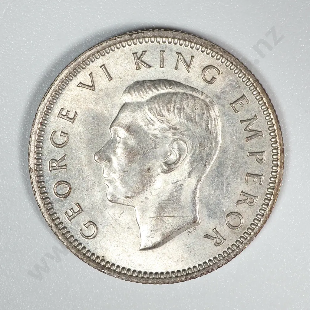 1939 New Zealand Sixpence AUNC CV $175 Image 1++