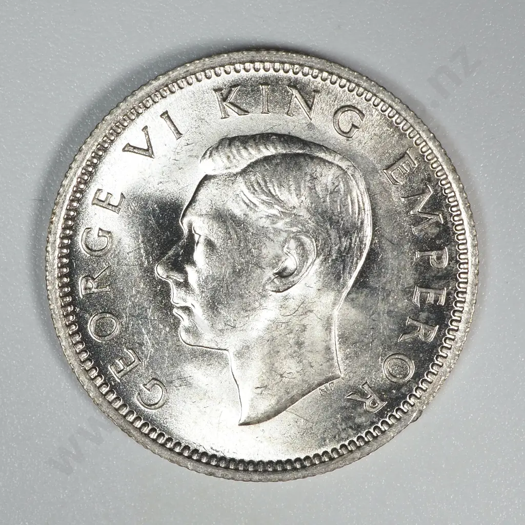 1946 New Zealand Sixpence UNC CV $125 Image 1++