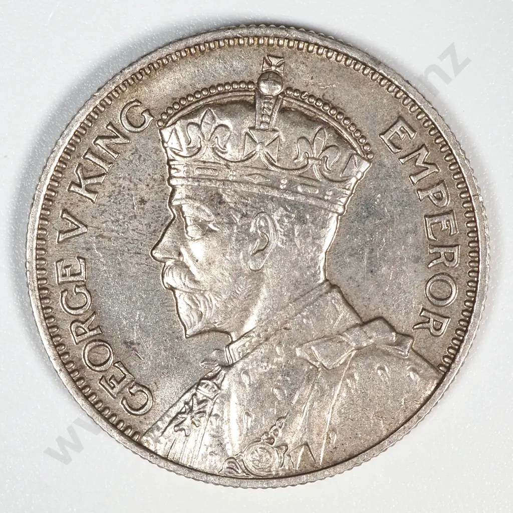 1934 New Zealand Shilling UNC CV $550 Image 1++