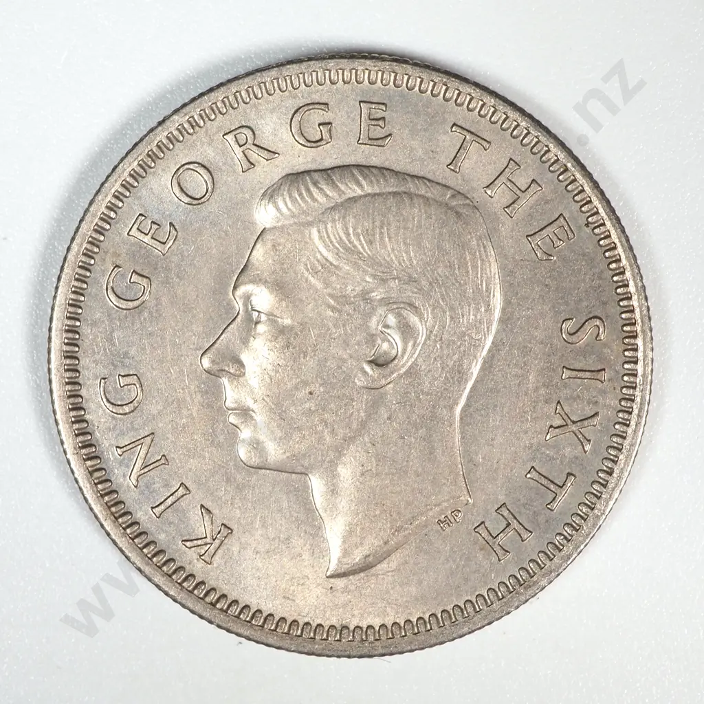 1951 New Zealand Shilling EF CV $65 Image 1++