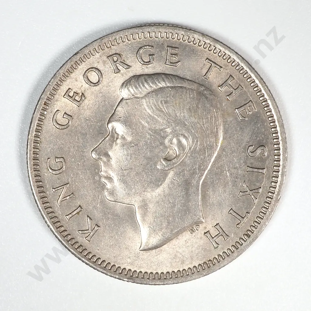 1952 New Zealand Shilling EF CV $65 Image 1++